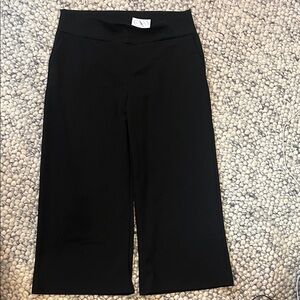 Black Wide-Leg Pants